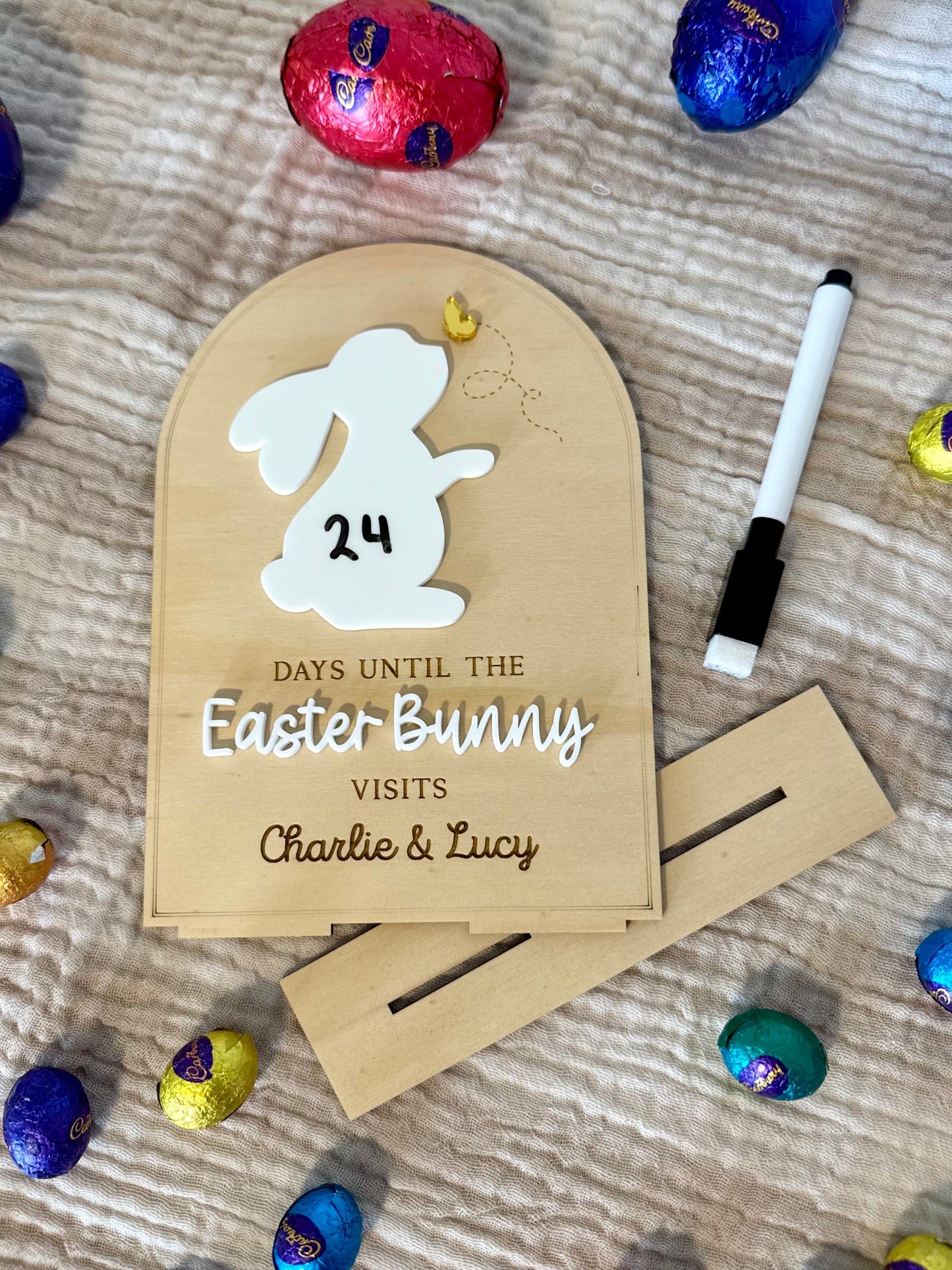 Easter Bunny Countdown Board