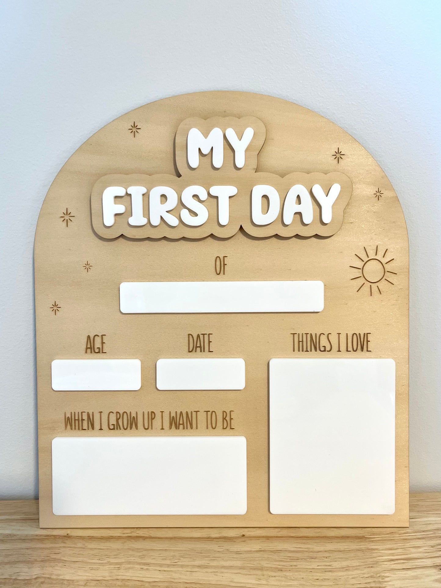 First & Last Day School Board