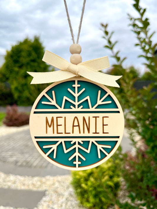 Personalised Snowflake Ornament