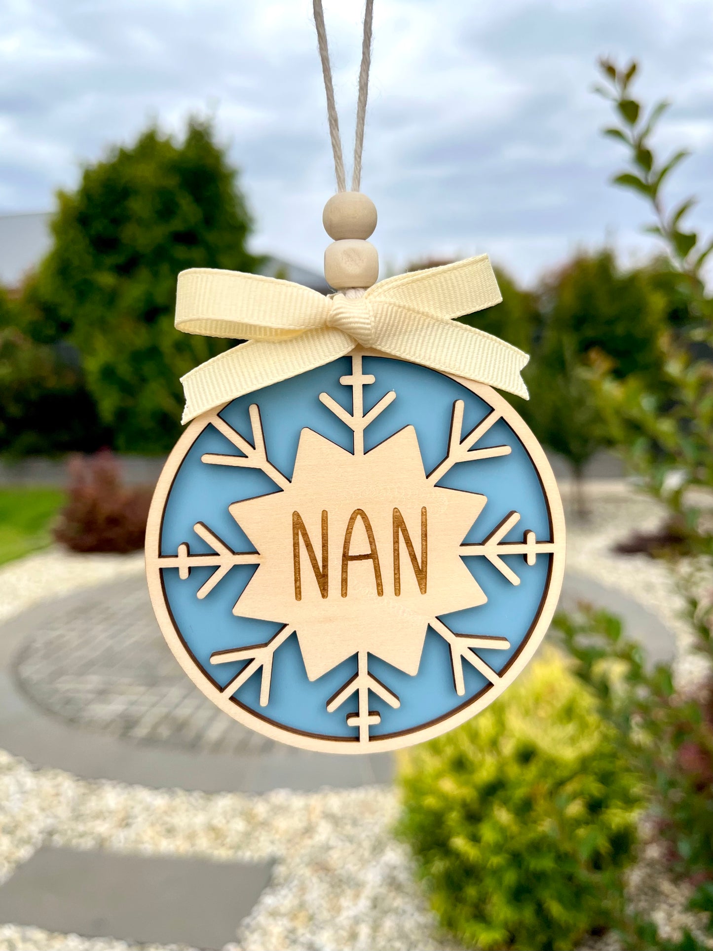 Personalised Snowflake Ornament
