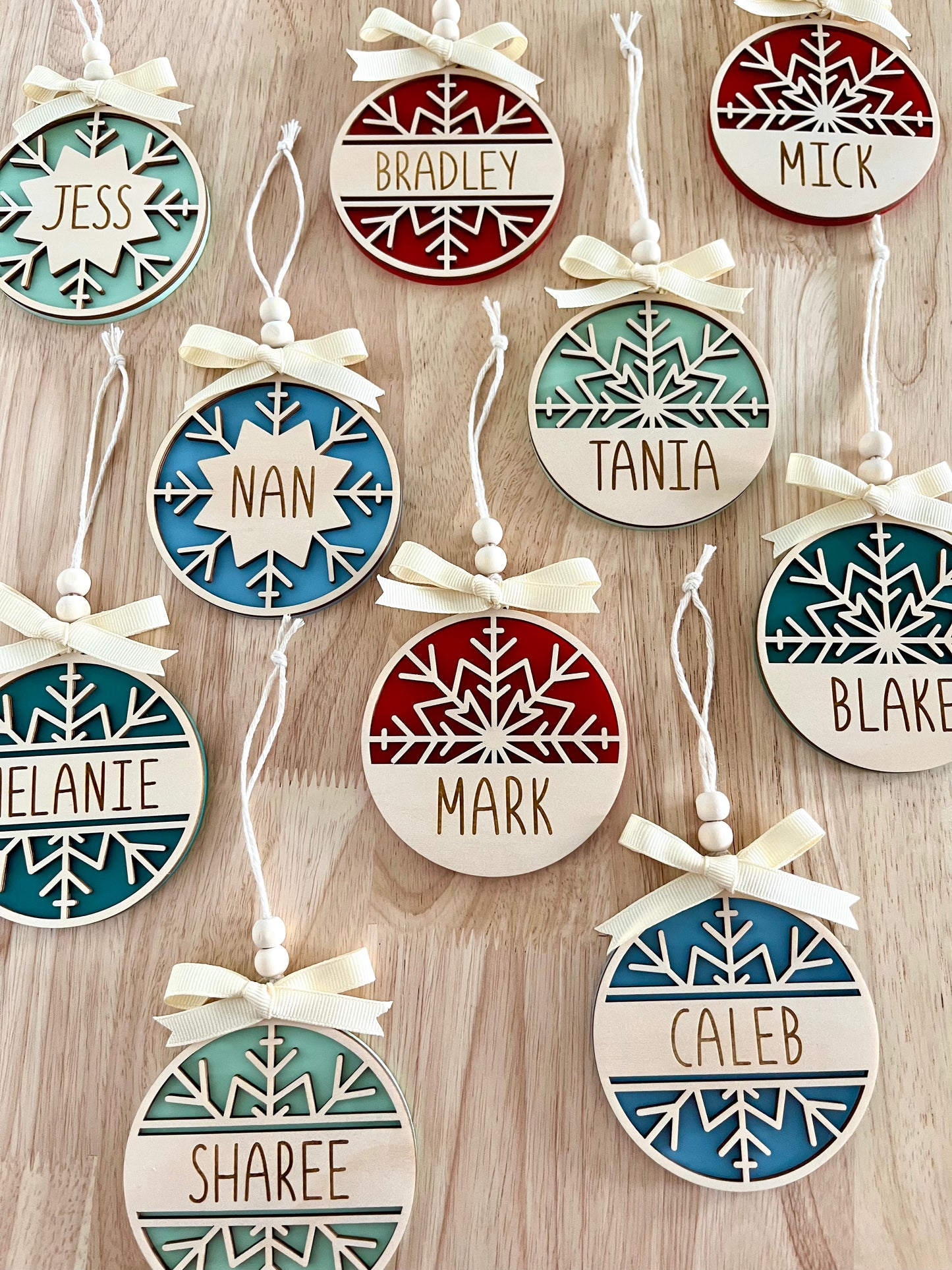 Personalised Snowflake Ornament