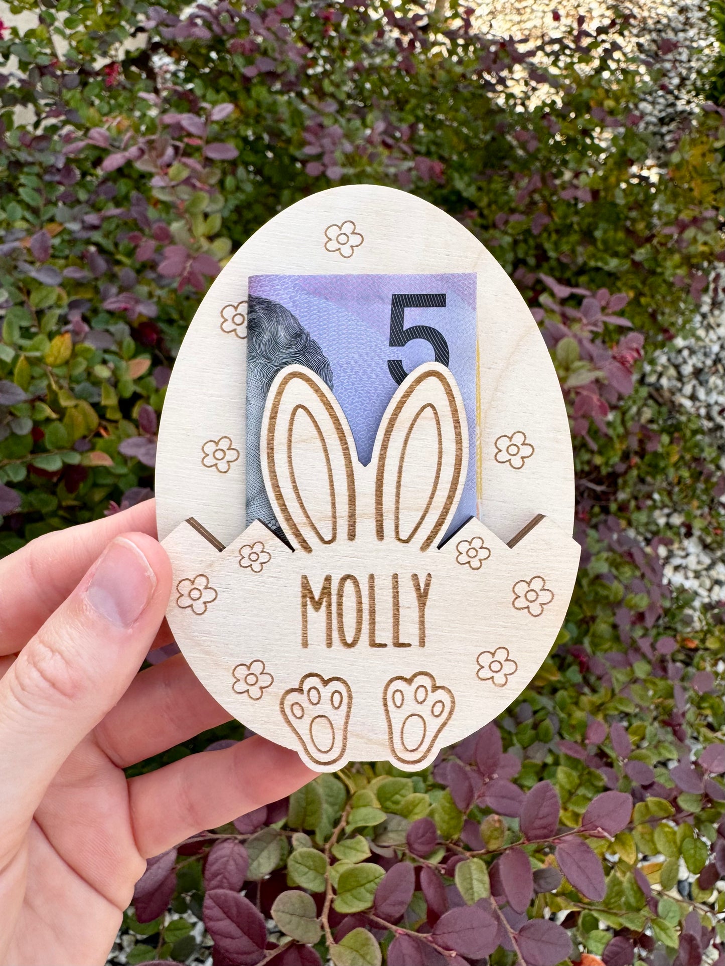 Easter Egg Money Holder