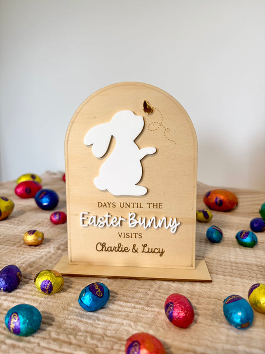 Easter Bunny Countdown Board