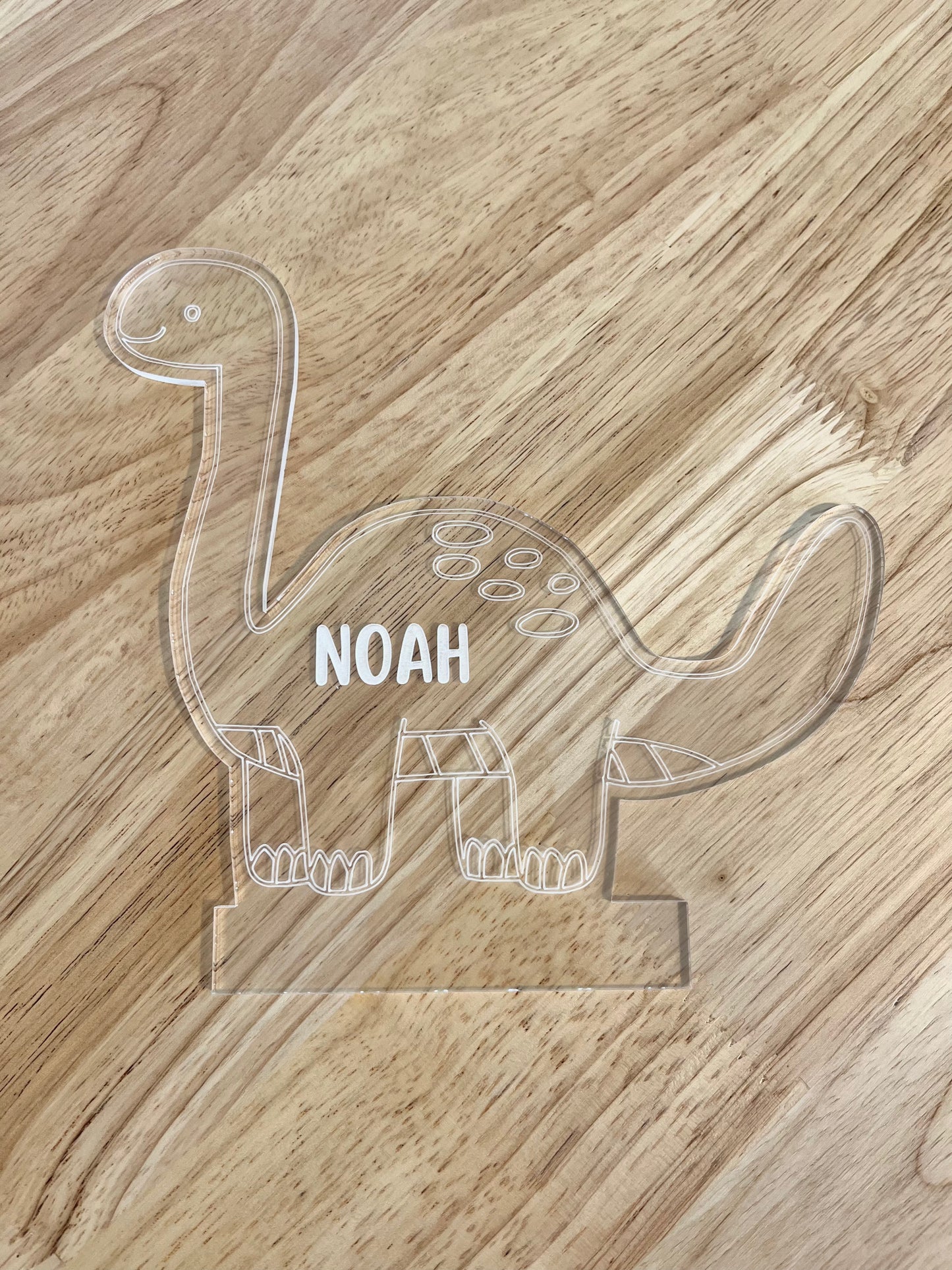 Dinosaur Personalised Night Light