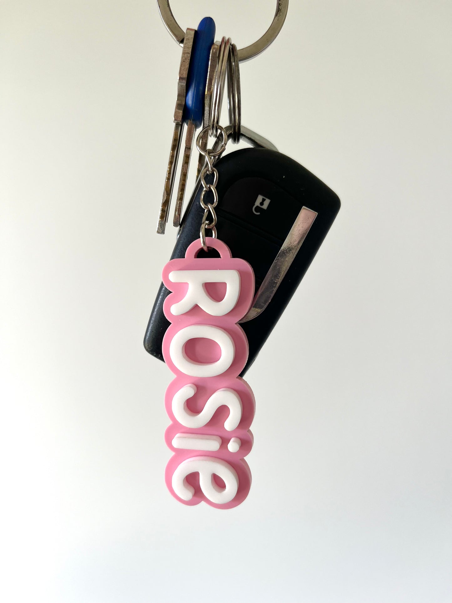 3D Name Keyring