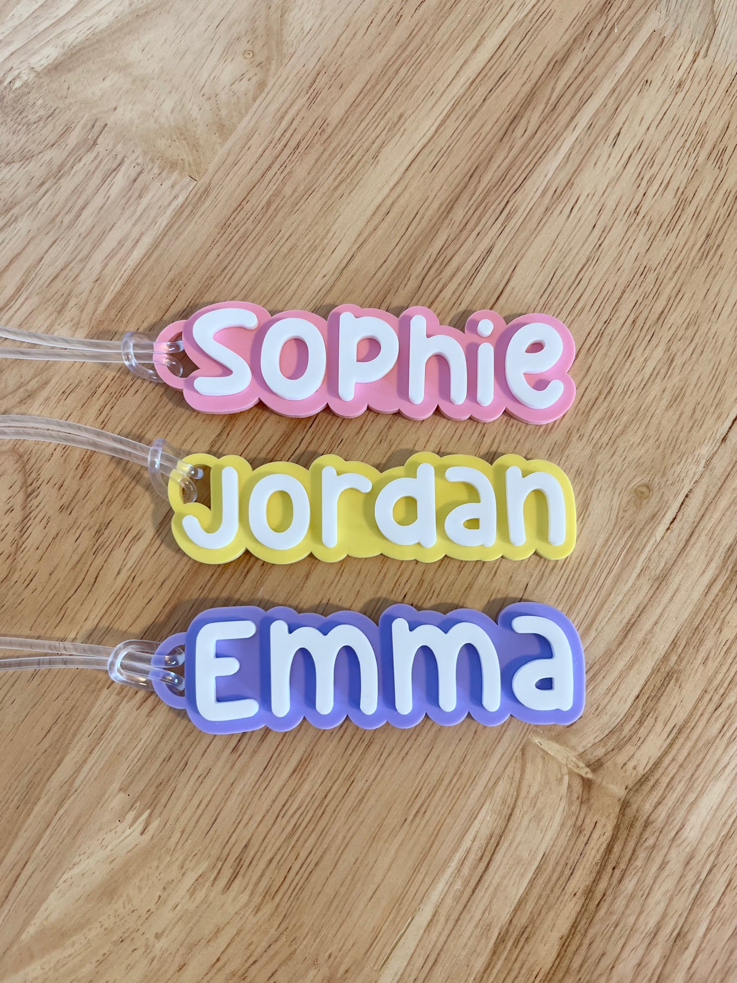 3D Name Bag Tag