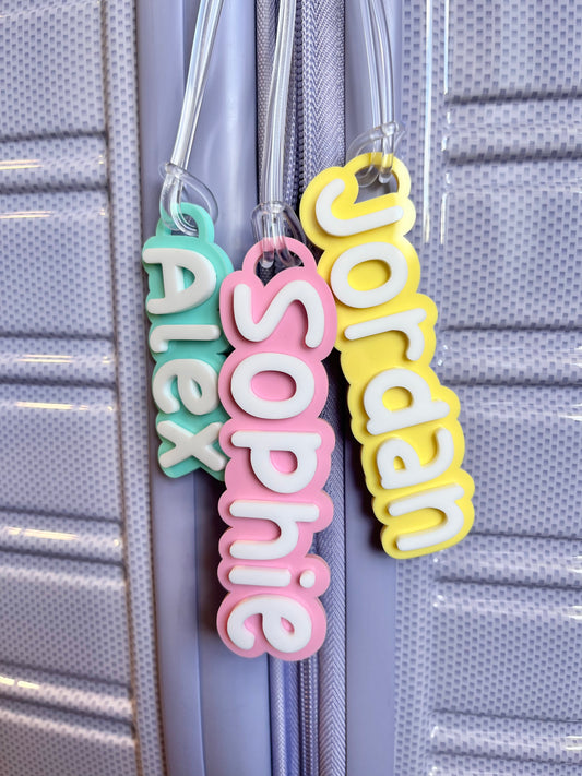 3D Name Bag Tag